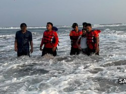 Wisatawan China Terseret Rip Current di Pantai Parangkusumo Bantul