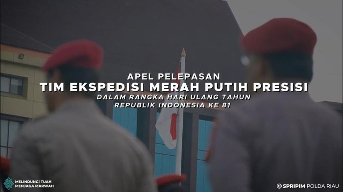 Kapolda Riau Lepas 8 Tim Ekspedisi ke 17 Wilayah Terluar