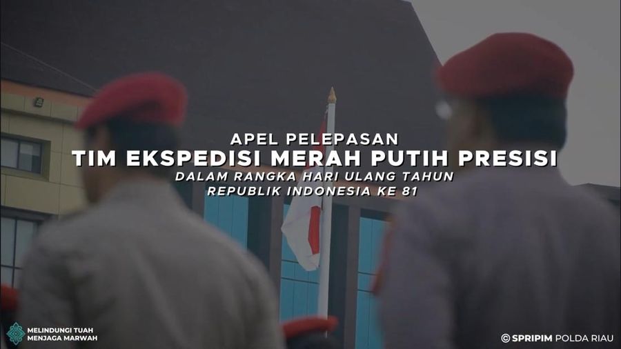 Kapolda Riau Lepas 8 Tim Ekspedisi ke 17 Wilayah Terluar