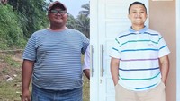 Cerita Pria Tasik Turun dari 140 Kg ke 93 Kg, Ingin Jadi Inspirasi Lawan Obesitas