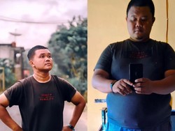 Viral Perjalanan Diet Pria Tasik Pangkas 47 Kg, BB Sempat di Angka 140 Kg