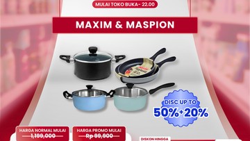 Merapat! Alat Masak Banting Harga di Transmart Full Day Sale