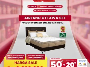 Beli Tempat Tidur di Transmart Full Day Sale Diskon Gede-gedean