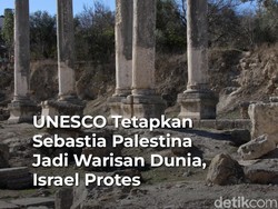 UNESCO Tetapkan Sebastia Palestina Jadi Warisan Dunia, Israel Protes