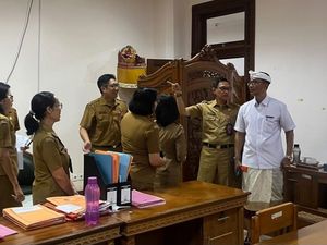 Pemkab Badung Sidak Kedisiplinan ASN dan Uji Coba Aplikasi Absensi Mobile