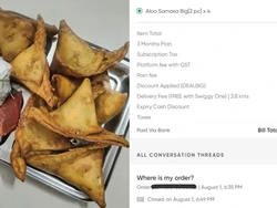 Beli Samosa Online Cuma Rp19 Ribu, Pelanggan Ini Takut Aplikasi Bangkrut