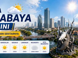Cuaca Surabaya Hari Ini, Cerah Berawan Seharian!