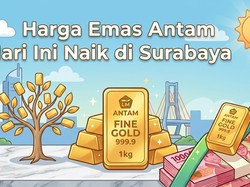 Harga Emas Antam Surabaya Hari Ini Naik Jadi Rp 2.610.000 Per Gram
