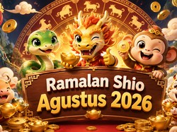 3 Shio Paling Beruntung Rezeki di Agustus 2026