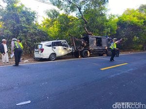 Calya Vs Bus Mesion di Jalur Denpasar-Gilimanuk, 2 Guru Asal Banyuwangi Tewas