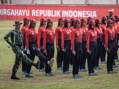 76 Anggota Paskibraka Nasional Matangkan Persiapan HUT Ke-81 RI