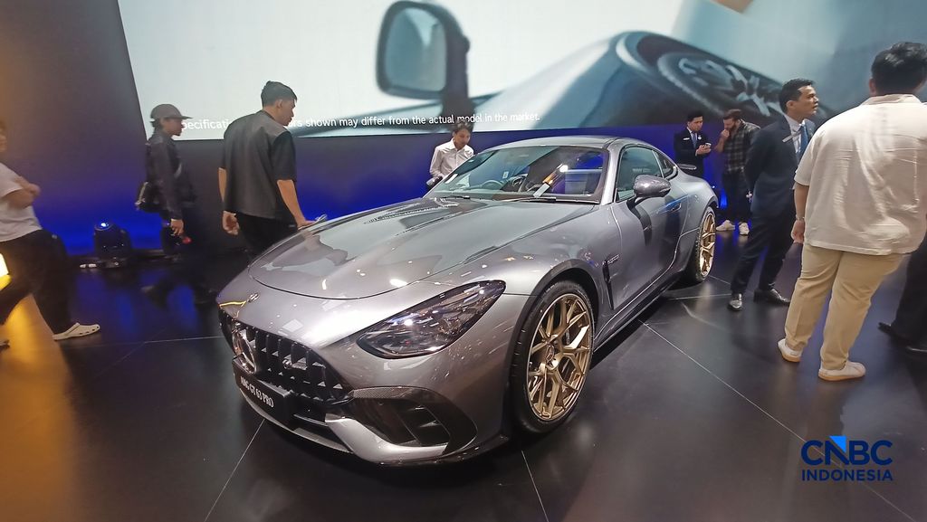 Mercedes Benz AMG GT 63 PRO 4MATIC+ di GIIAS 2026, Senin (3/8/2026). (CNBC Indonesia/Ferry Sandi)