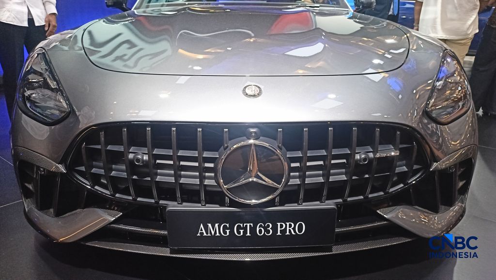Mercedes Benz AMG GT 63 PRO 4MATIC+ di GIIAS 2026, Senin (3/8/2026). (CNBC Indonesia/Ferry Sandi)