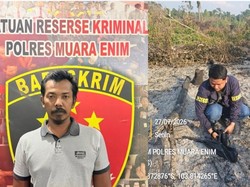Bakar Lahan 5 Hektare untuk Kebun Sawit, Pria di Muara Enim Jadi Tersangka