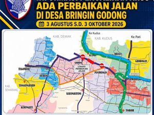 Jalan Semarang-Purwodadi di Bringin Diperbaiki, Ini Jalan Alternatifnya