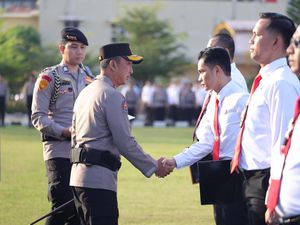 Pimpin Apel Pagi, Kapolda Sumsel Minta Jajaran Tingkatkan Kedisiplinan