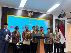 Bertemu Prabowo di Istana, Pimpinan MPR Serahkan Konsep PPHN