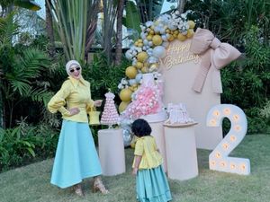 8 Potret Syahrini Rayakan Ultah ke-2 Putrinya, Pakai Gelang Rp 26 Miliar
