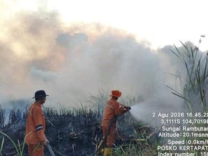 Karhutla di Sumsel Tembus 37 Kejadian dalam Sehari
