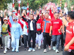 Semarak HUT RI ke-81, Andi Asman Boyong 2.178 Warga Bone Road Show di Lamuru