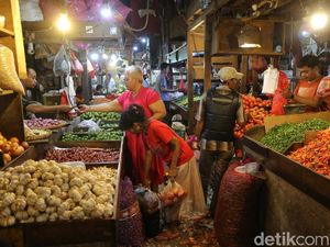 BPS Catat Deflasi Bulanan, Harga Komoditas Pangan Jadi Penentu