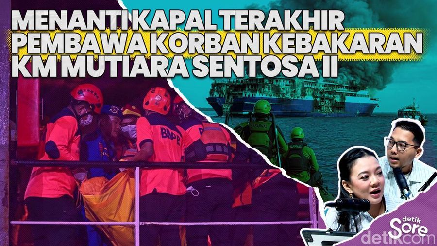 Video: Daftar Terbaru Korban Kebakaran KM Mutiara Sentosa II