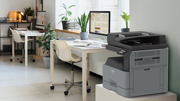dok: SHARP ABS Desain kompak & modern, mudah ditempatkan di sudut ruangan tanpa mengganggu estetika. Foto dok: SHARP ABS