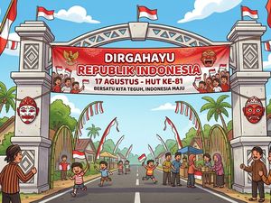 30 Banner 17 Agustus Gratis Siap Pakai untuk Gapura, Lomba, dan Pawai