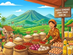 Harga Sembako Jatim Hari Ini: Daging Sapi, Rawit dan Minyakita Naik Lagi