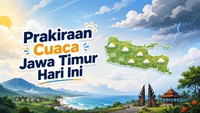 8 Wilayah Jawa Timur Hari Ini Panas Terik Tembus 34 Derajat Celsius