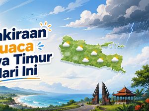 Cuaca Jatim Hari Ini: Berawan Mendominasi, Pacitan-Kota Batu Berkabut