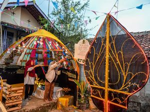 Kampung di Bandung Bersolek Sambut HUT Ke-81 RI