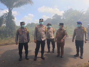 61 Hotspot Terdeteksi di Sampit, 5 Titik Sudah Jadi Karhutla