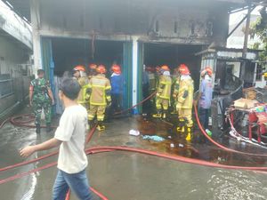 Kios dan 3 Kontrakan di Palembang Terbakar, Penyebab Masih Diselidiki