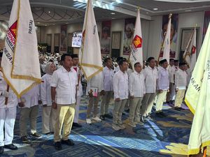 Dasco Kukuhkan 5 Bupati Jadi Ketua DPC Gerindra di Sulsel