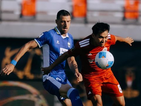 Laga semifinal Piala Presiden 2026 antara Persib vs Persija di Stadion Kapten I Wayan Dipta, Gianyar, Bali, Selasa (4/8/2026).