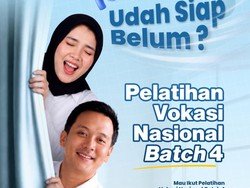 Pelatihan Vokasi Nasional Batch 4 Buka Pendaftaran, Lulusan SMA/SMK Merapat!