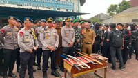 Brimob Polda Metro Tangkap 6 Orang Mau Tawuran di Tangsel, 9 Sajam Disita