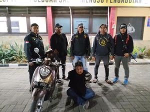 Pria di Makassar Bawa Kabur Motor Pacar Kenalan di Medsos Ditangkap