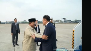 Video: Momen Hangat Prabowo Lepas Kepulangan PM Thailand di Halim