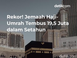 Rekor! Jemaah Haji-Umrah Tembus 19,5 Juta dalam Setahun