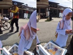 Tak Tega Lihat Siswi Kekurangan Uang, Penjual Yogurt Ini Kasih Gratis