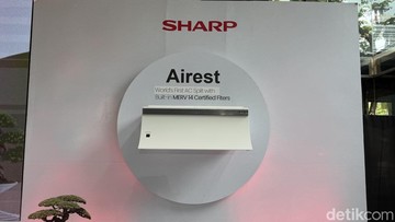 Sharp Rilis Airest, Diklaim AC Pertama yang Bisa Jernihkan Udara