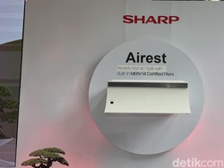 Sharp Rilis Airest, Diklaim AC Pertama yang Bisa Jernihkan Udara