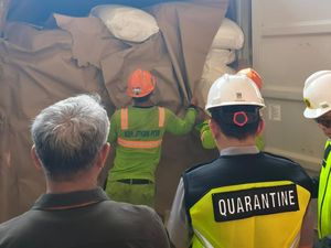 Barantin Temukan 24 Ton Kedelai Selundupan Asal China di Pelabuhan Semarang