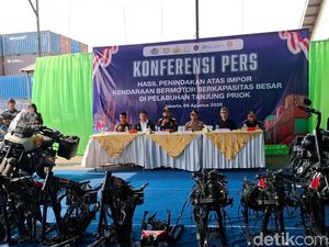 Bea Cukai Gagalkan Penyelundupan Harley Bekas dari China