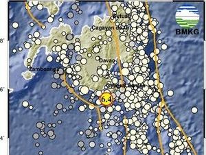 Analisis BMKG soal Gempa M 6,5 Guncang Filipina hingga Terasa di Sulut
