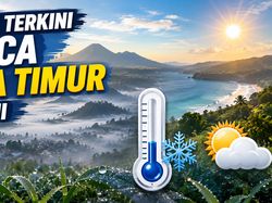 Cuaca Jatim Hari Ini: Kota Batu Dingin, Suhu 13 Derajat Celsius