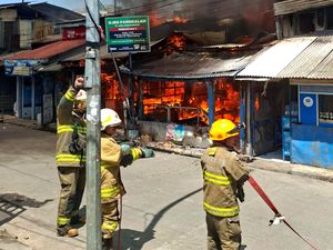 5 Bangunan Terbakar di Kiaracondong Bandung