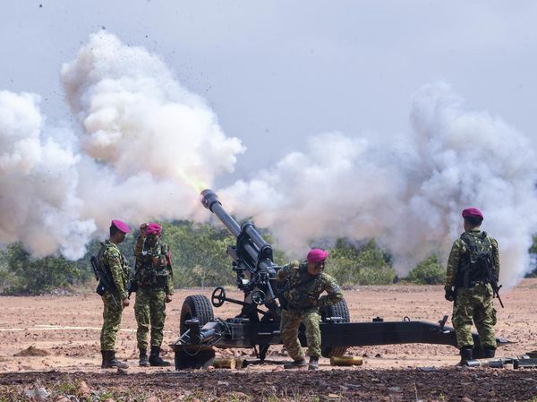Latihan Gabungan TNI 2026 Peragakan Kemampuan Tempur Tiga Matra